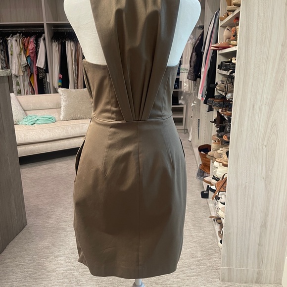 Reiss camp green halter dress size 2 - Picture 1 of 6